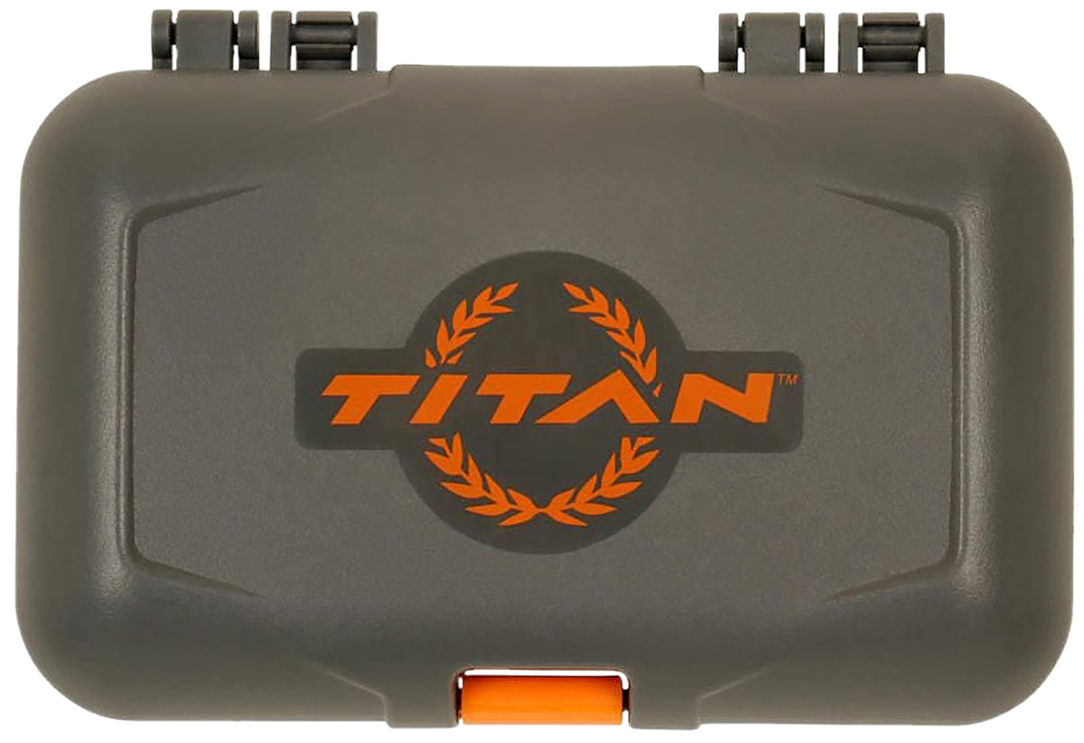 Allen Broadhead Caddy Gray/Orange High-Impact Plastic with Foam Lining