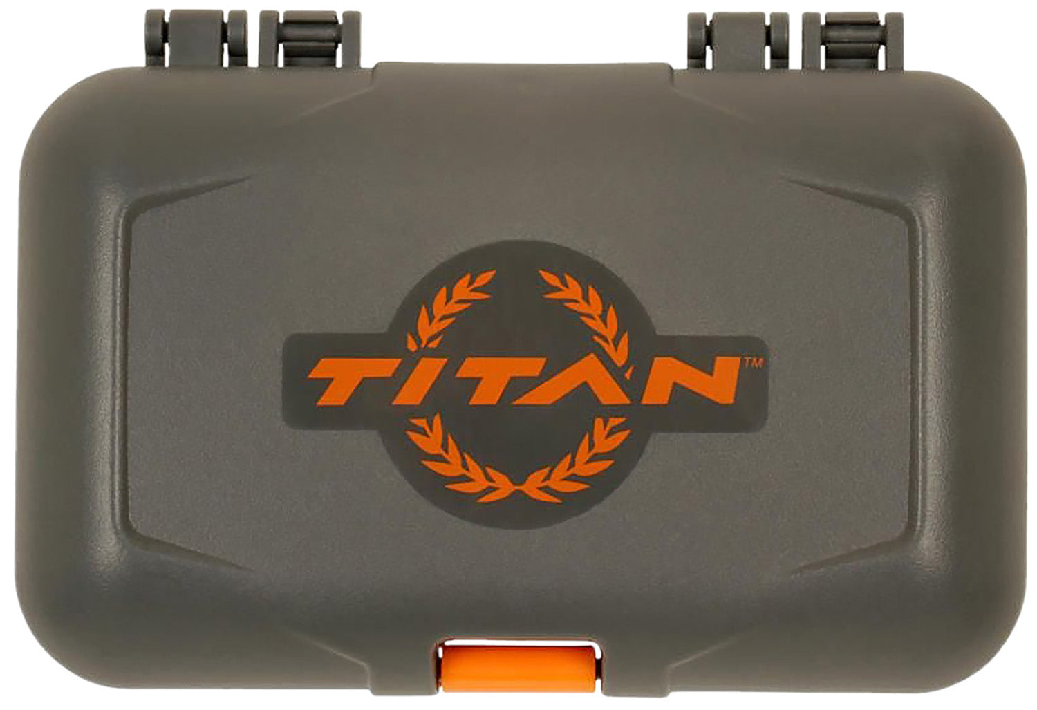 Allen Broadhead Caddy Gray/Orange High-Impact Plastic with Foam Lining