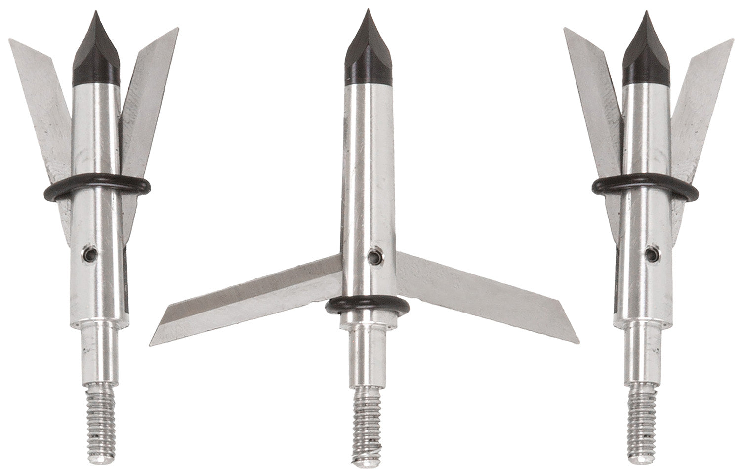 Allen 14674 Stryke Tomahawk Expandable Archery Broadhead Silver 3 Pack