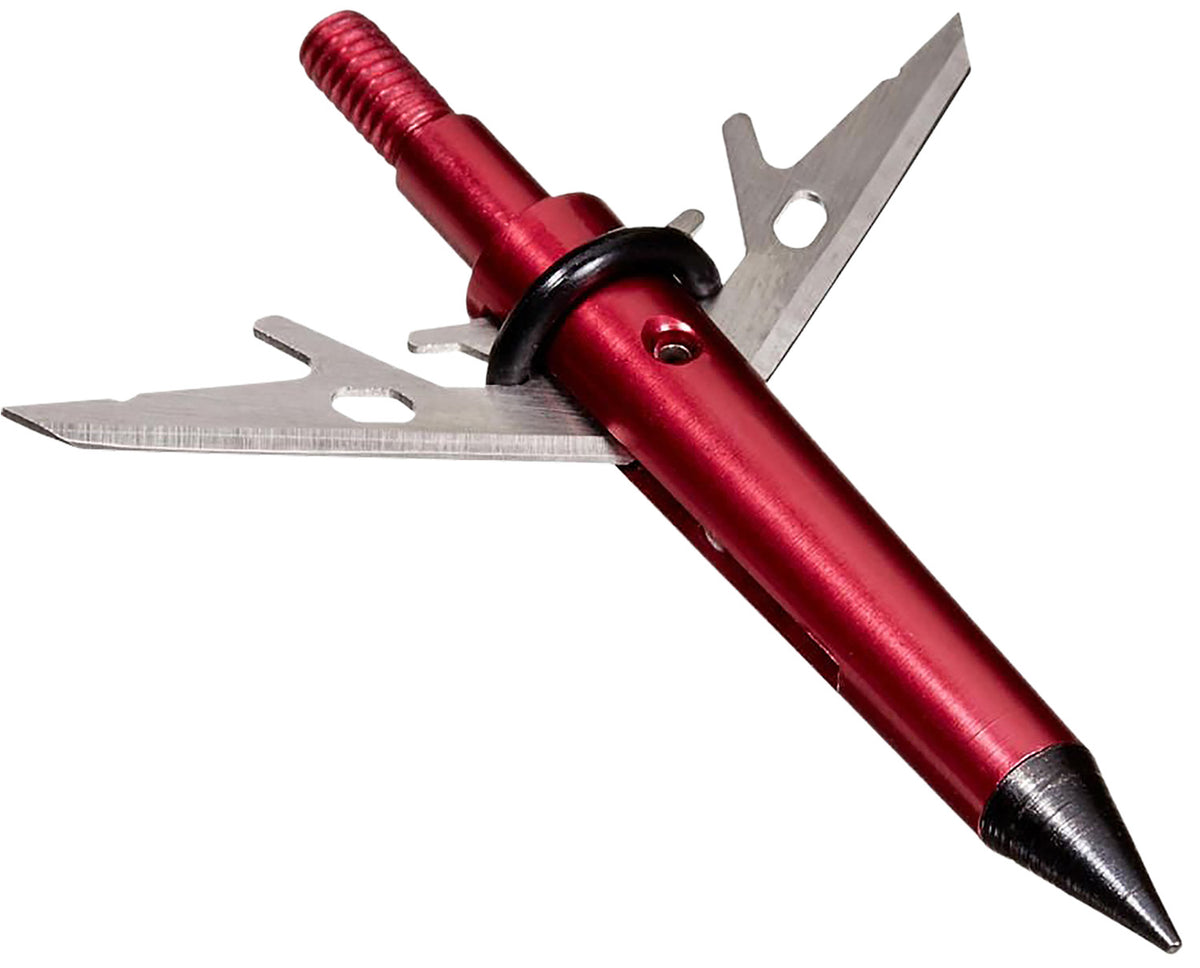 Allen 14676 Stryke Therm-X Expandable Broadhead Red/Black 3 Pack