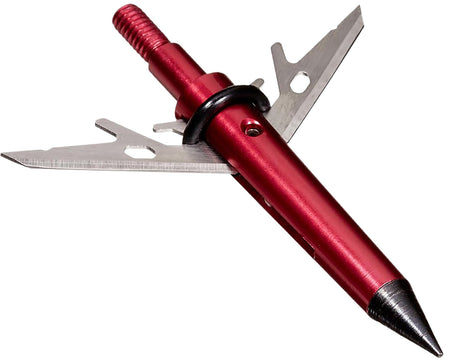 Allen 14676 Stryke Therm-X Expandable Broadhead Red/Black 3 Pack