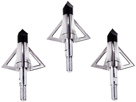 Allen Velox Ballistic Fixed Broadhead Stainless Steel Blades Silver 3 Pack