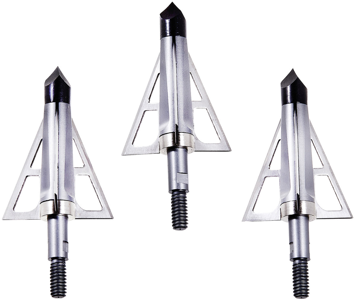 Allen 14694 Velox CX Terminus Crossbow Broadhead Stainless Steel Silver 3 Pack