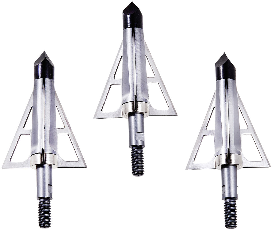 Allen 14694 Velox CX Terminus Crossbow Broadhead Stainless Steel Silver 3 Pack