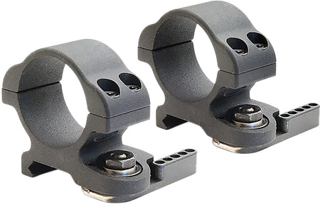Larue Tactical LT71930 30mm Ultra Low QD Scope Rings for 1913 Picatinny Rail Black