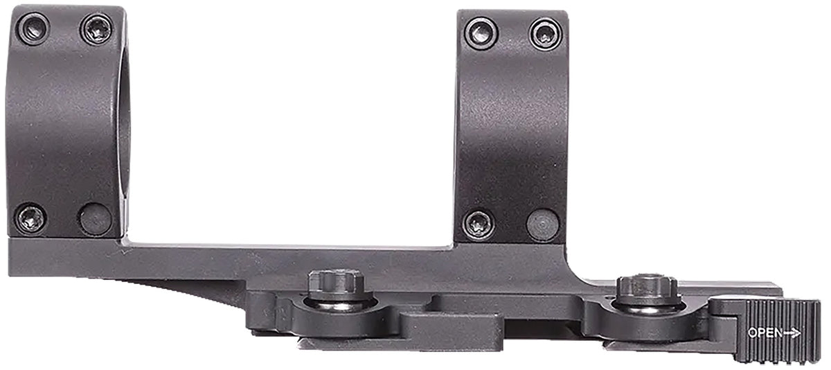 LaRue Tactical LT20430 30mm Tube Medium Ring Cantilever Quick-Detach Mount Black
