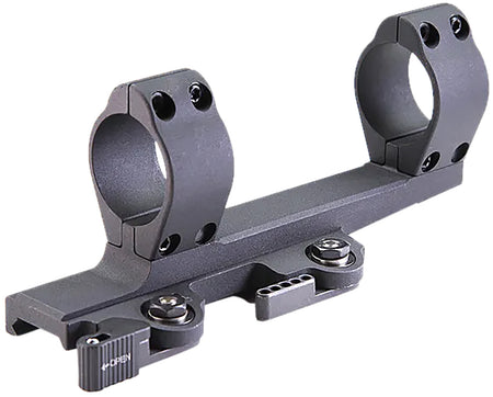 LaRue Tactical LT7453020 30mm Cantilever QD Mount Medium Rings 20 MOA Black Aluminum