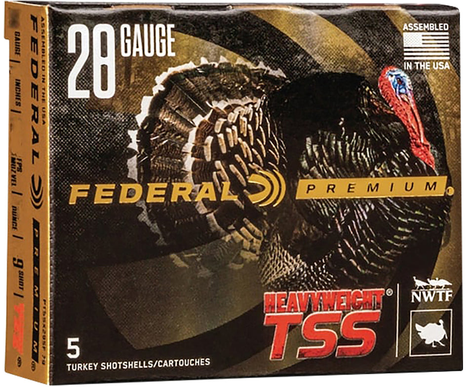 Federal 28 Gauge Shotgun Ammo  3 in 1-5/8 oz #9
