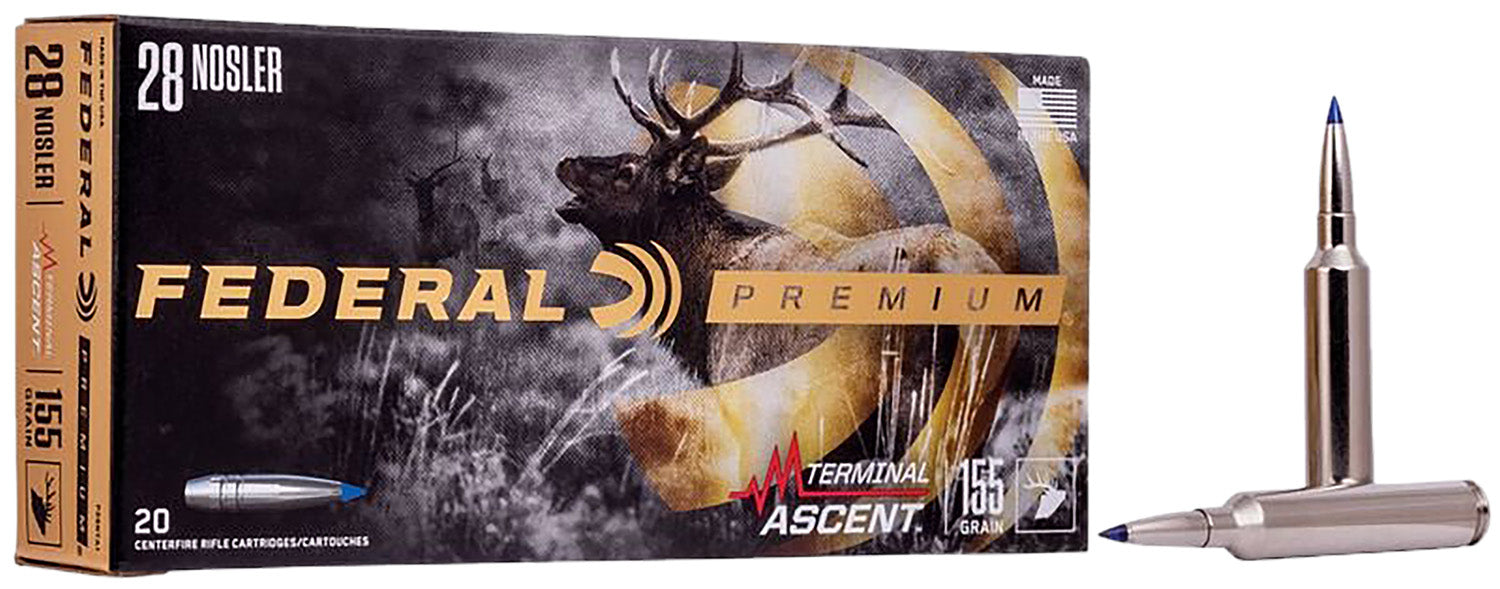 Federal .28 Nosler Polymer Tip 155 grain Polymer Tip ammunition