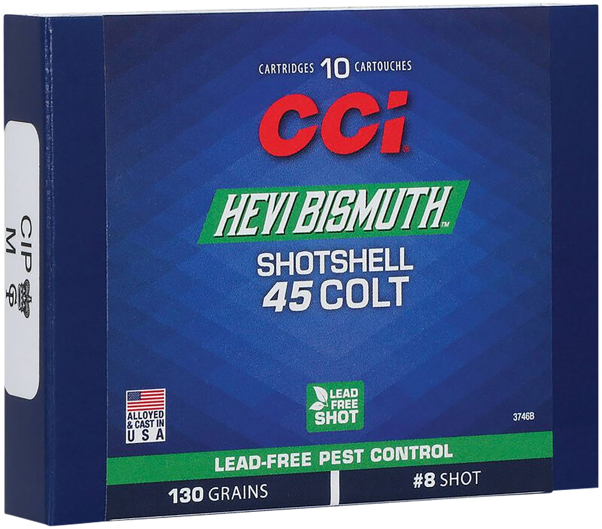 CCI .45 Long Colt Pest Control Hevi Bismuth #8 Shot 130 grain Shotshell ammunition