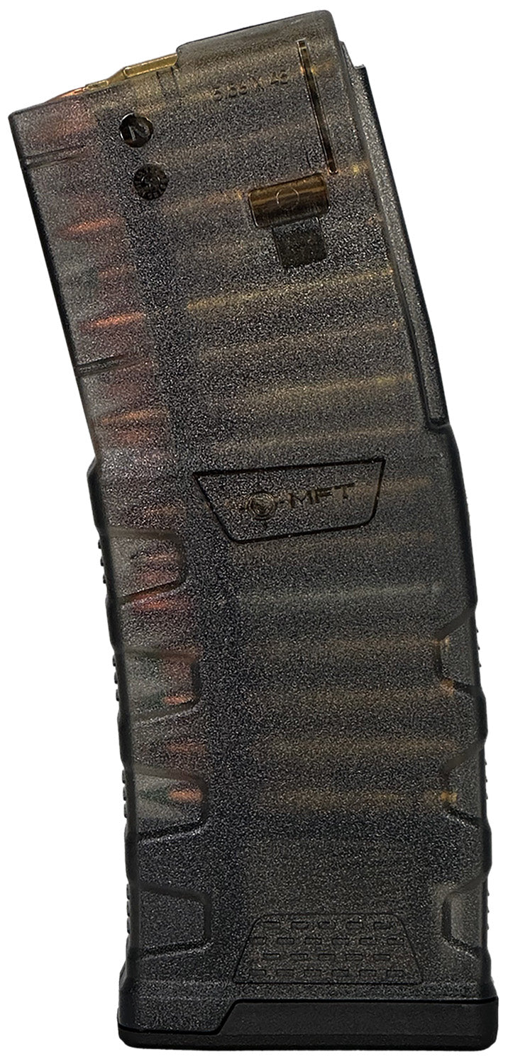 Mission First Tactical 30rd 5.56 EXD AR/M4 Magazine – Translucent Smoke Military-Grade Copolymer