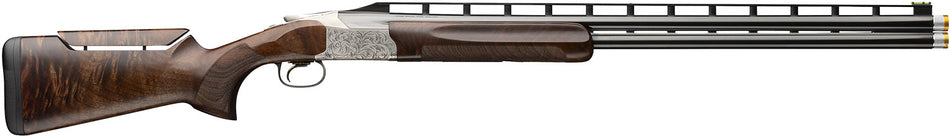 Browning 0183504003 Citori 825 Pro Trap 12 Gauge Break Open 2.75" 2rd 30" Polished Blued Over/Under Vent Rib Barrel, Silver Nitride Stainless Steel Receiver, Adj Comb Gloss Black Walnut Stock