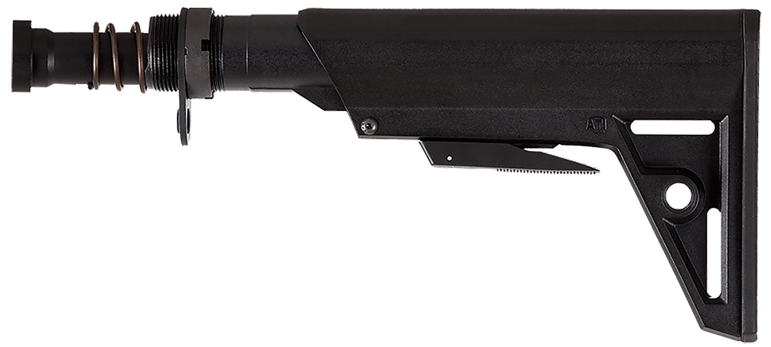 ATI Outdoors Six-Position Adjustable M4 Buttstock with Military Type III Anodized 6061-T6 Aluminum Buffer Tube for AR-15