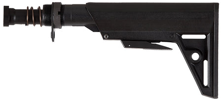ATI Outdoors Six-Position Adjustable M4 Buttstock with Military Type III Anodized 6061-T6 Aluminum Buffer Tube for AR-15