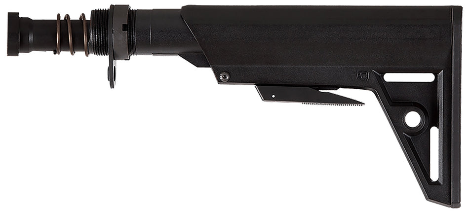 ATI Outdoors Six-Position Adjustable M4 Buttstock with Military Type III Anodized 6061-T6 Aluminum Buffer Tube for AR-15