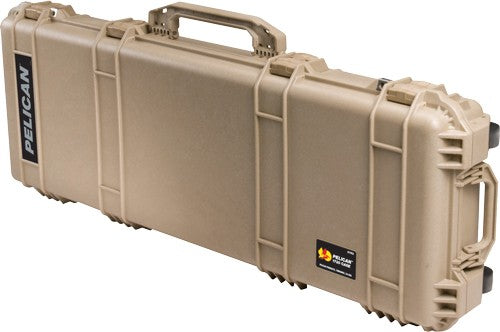 Pelican 1720 Tan Hard-Side Wheeled Protector Gun Case for 42" Firearms