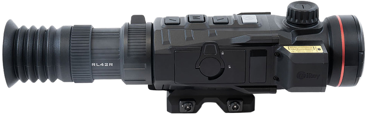 InfiRay Outdoor RICO MK2 LRF Thermal Sight 4x 42mm Multi-Reticle Black 384x288