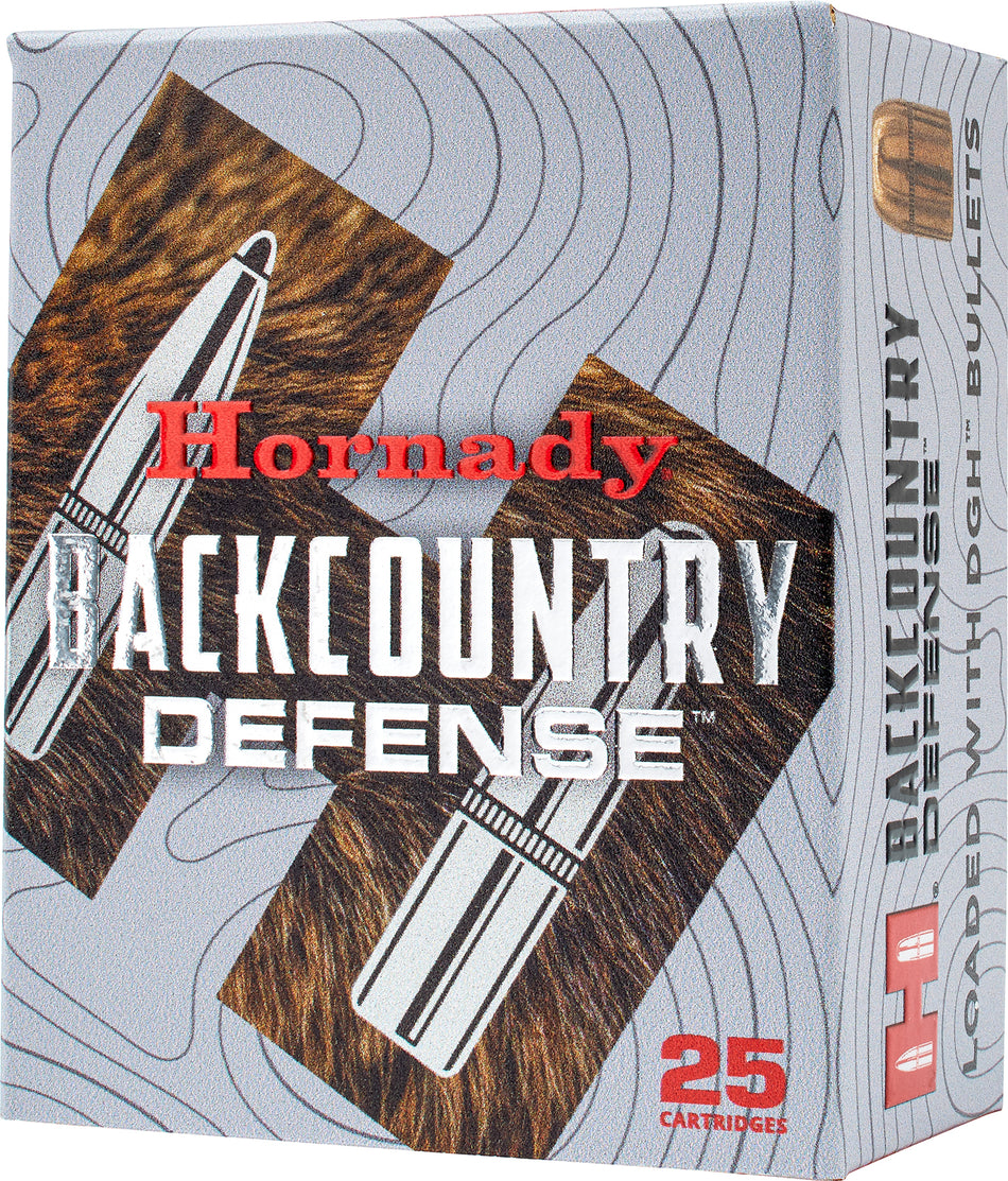 Hornady 9mm Luger / Parabellum Backcountry 138 grain DGH (Dangerous Game Handgun) ammunition