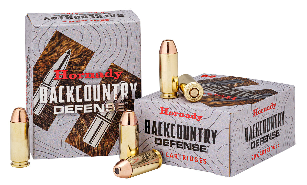Hornady .500 S&W Mag BACKCOUNTRY DEFENSE 500 grain Jacketed Soft Point ammunition