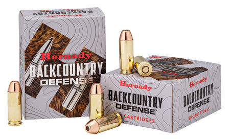 Hornady .500 S&W Mag BACKCOUNTRY DEFENSE 500 grain Jacketed Soft Point ammunition
