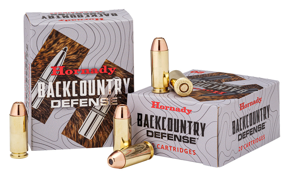 Hornady .500 S&W Mag BACKCOUNTRY DEFENSE 500 grain Jacketed Soft Point ammunition