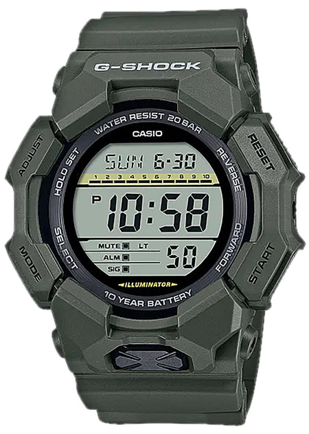 GSHOCK GD0103CR DIGITAL MOVEMENT GRN