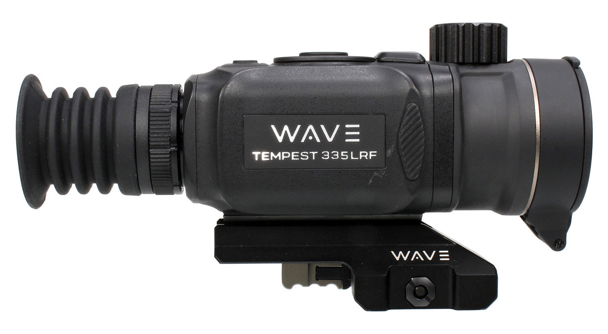 Wave Tempest 335 LRF Thermal Black 35mm 3.3x 384x288 50Hz Digital Zoom 13.2x Laser Rangefinder