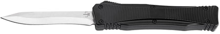 Boker Plus Falcon 2.0 06EX245 3.35" Reverse Tanto D2 Blade Titanium-Coated Black Aluminum Handle OTF