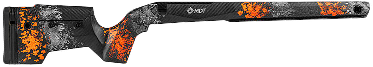 MDT Sporting Goods 109559HOG Orange/Gray Carbon Fiber CRBN Rifle Stock Remington 700