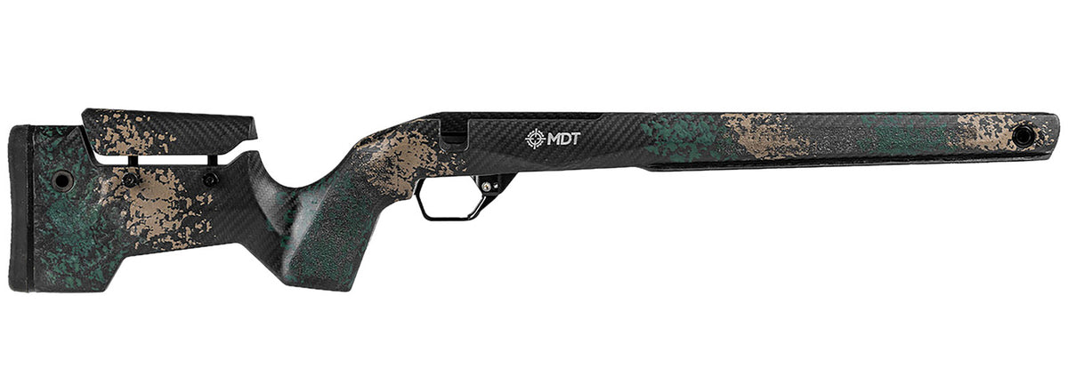 Mdt Sporting Goods Inc 114481HGF Green/FDE Foam Filled Carbon Fiber Fits Remington 700