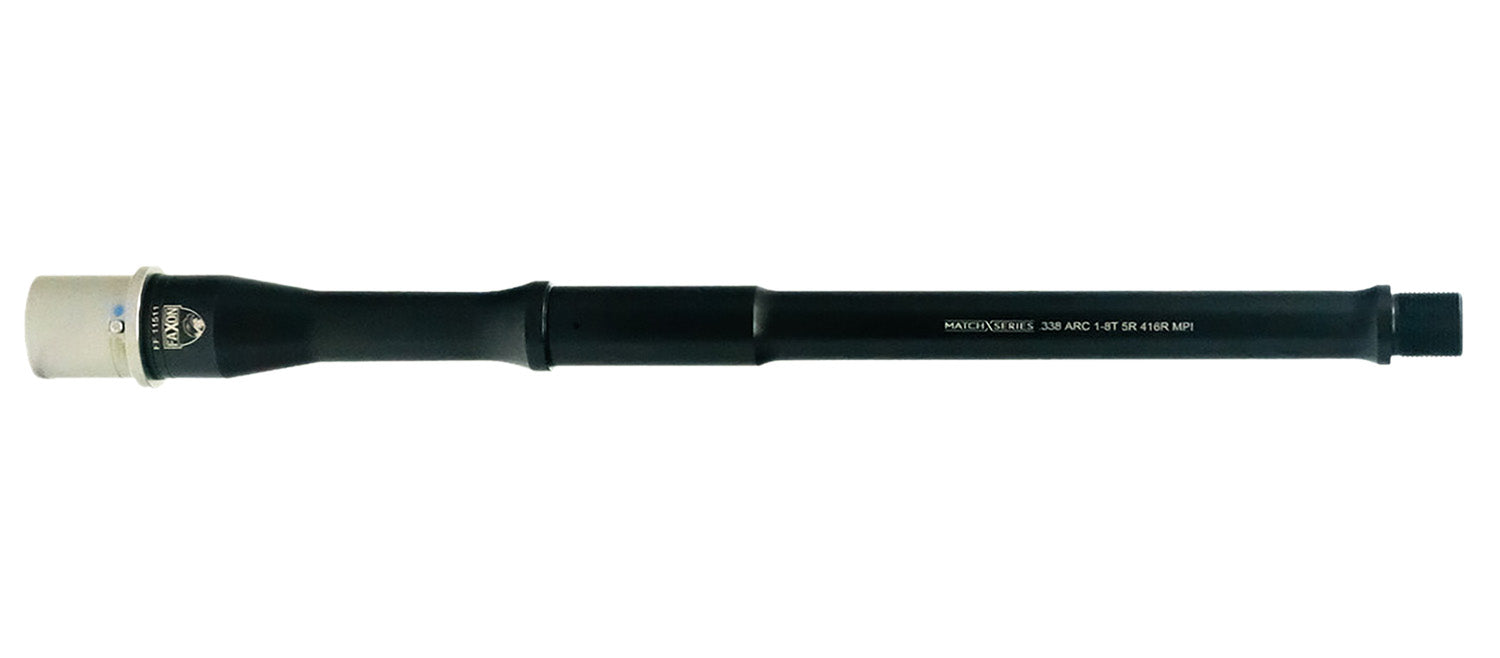 Faxon 15B338A8P125NGQ5RNP3 338 ARC 12.5" Gunner Nitride Stainless AR-15 Barrel