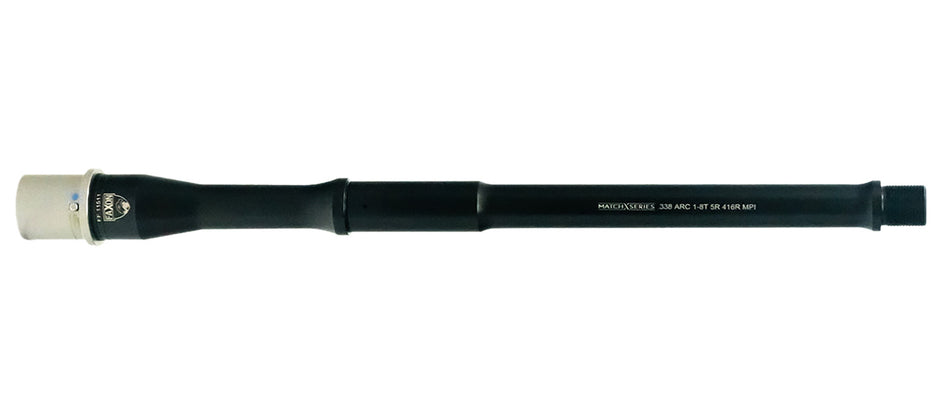 Faxon 15B338A8P125NGQ5RNP3 338 ARC 12.5" Gunner Nitride Stainless AR-15 Barrel