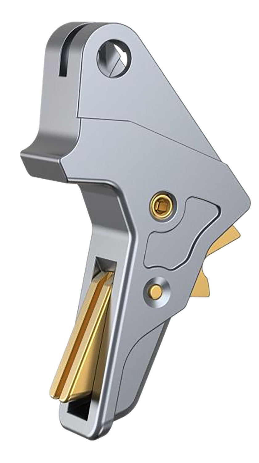 S&W M&P Full-Size Compact Gray/Gold Trigger by Tyrant CNC 1.0 and 2.0 Gen