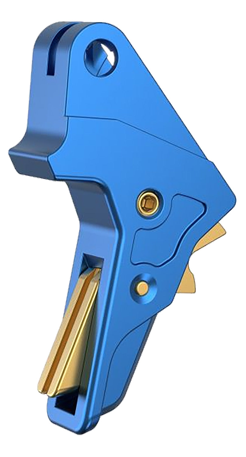 S&W M&P Full-Size Compact Blue/Gold Trigger by Tyrant CNC 1.0 and 2.0 Gen