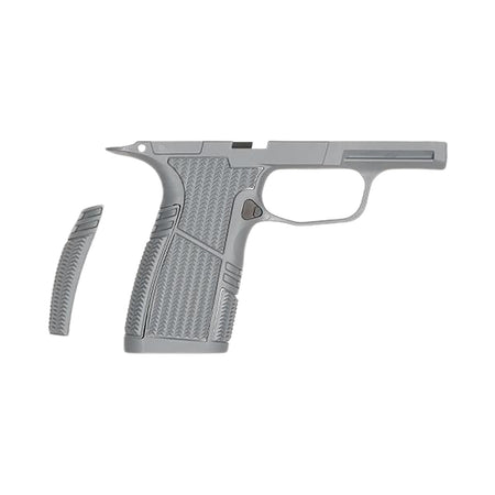 Tyrant CNC TDP365GRMSNUBGREY SIG SAUER P365 Snub Nose Grey Grip Module