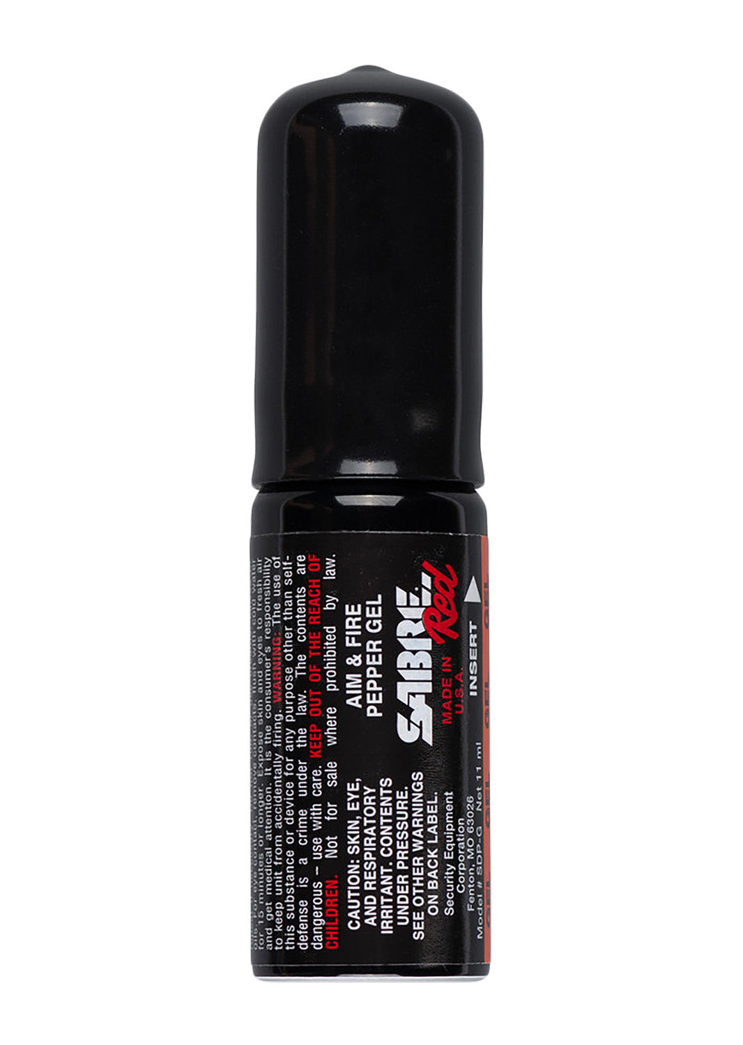 Sabre SDPR02 OC Pepper Gel Refill Canister 0.39oz 15ft Effective Range 13 Bursts