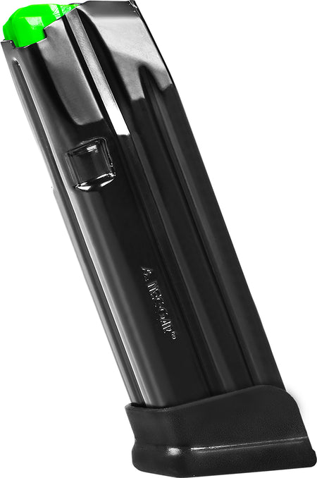 Mec-Gar 9mm 18rd Black Magazine Compatible with Glock 19 Steel/Polymer