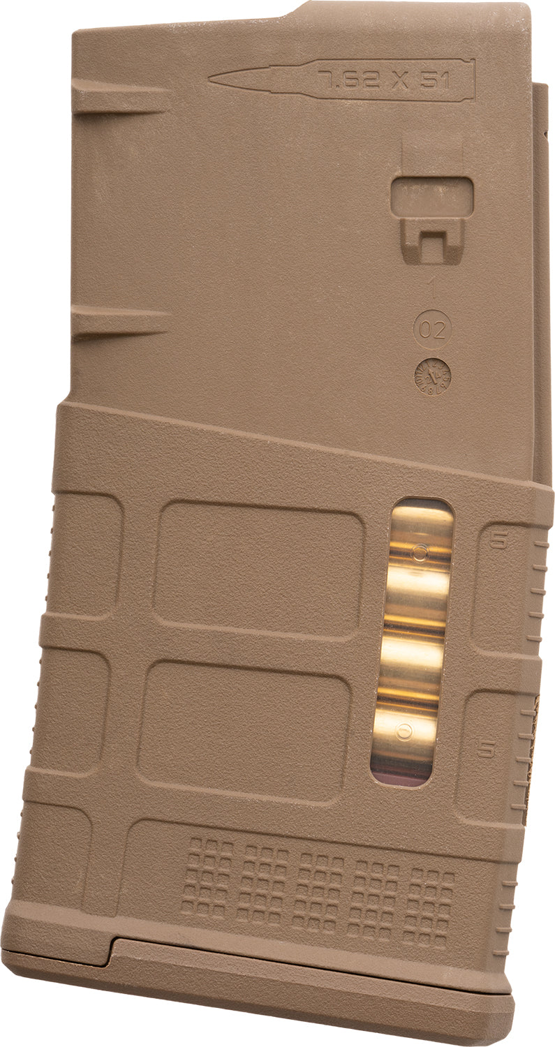Magpul MAG1429MCT PMAG GEN M3 20-Round Magazine for AR-10/M110/SR25 .308 Win Flat Dark Earth
