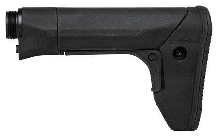Reptilia LLC 100141 Black Glass-Filled Nylon RECCE E Carbine Stock Fits AR-15/M4/SR-15
