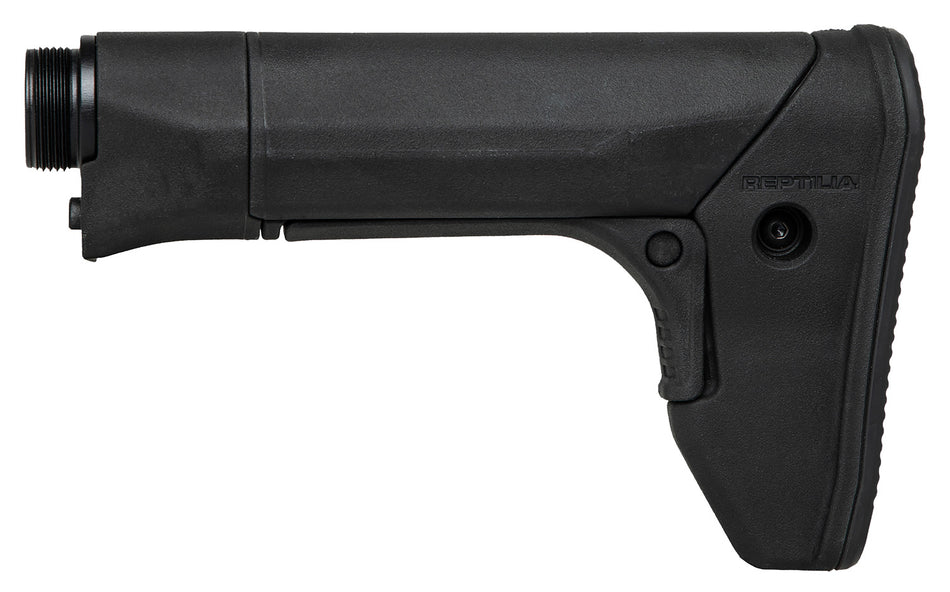 Reptilia LLC 100141 Black Glass-Filled Nylon RECCE E Carbine Stock Fits AR-15/M4/SR-15