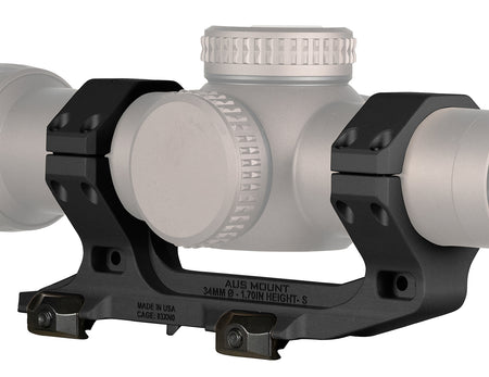 Reptilia LLC 100240 Black 34mm 1.70" AUS Optic Mount M1913 Picatinny Rail
