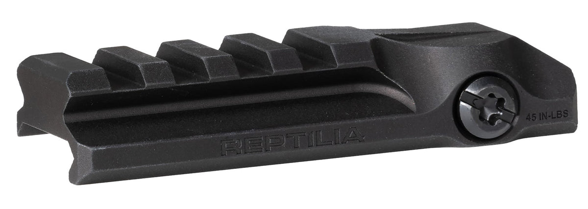 Reptilia RMU Magnifier Mount Black Aluminum Picatinny Rail Optic Riser