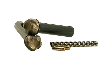Timber Creek Outdoors AR-10 Mil-Spec Lower Takedown Pin Set Burnt Bronze Billet Aluminum