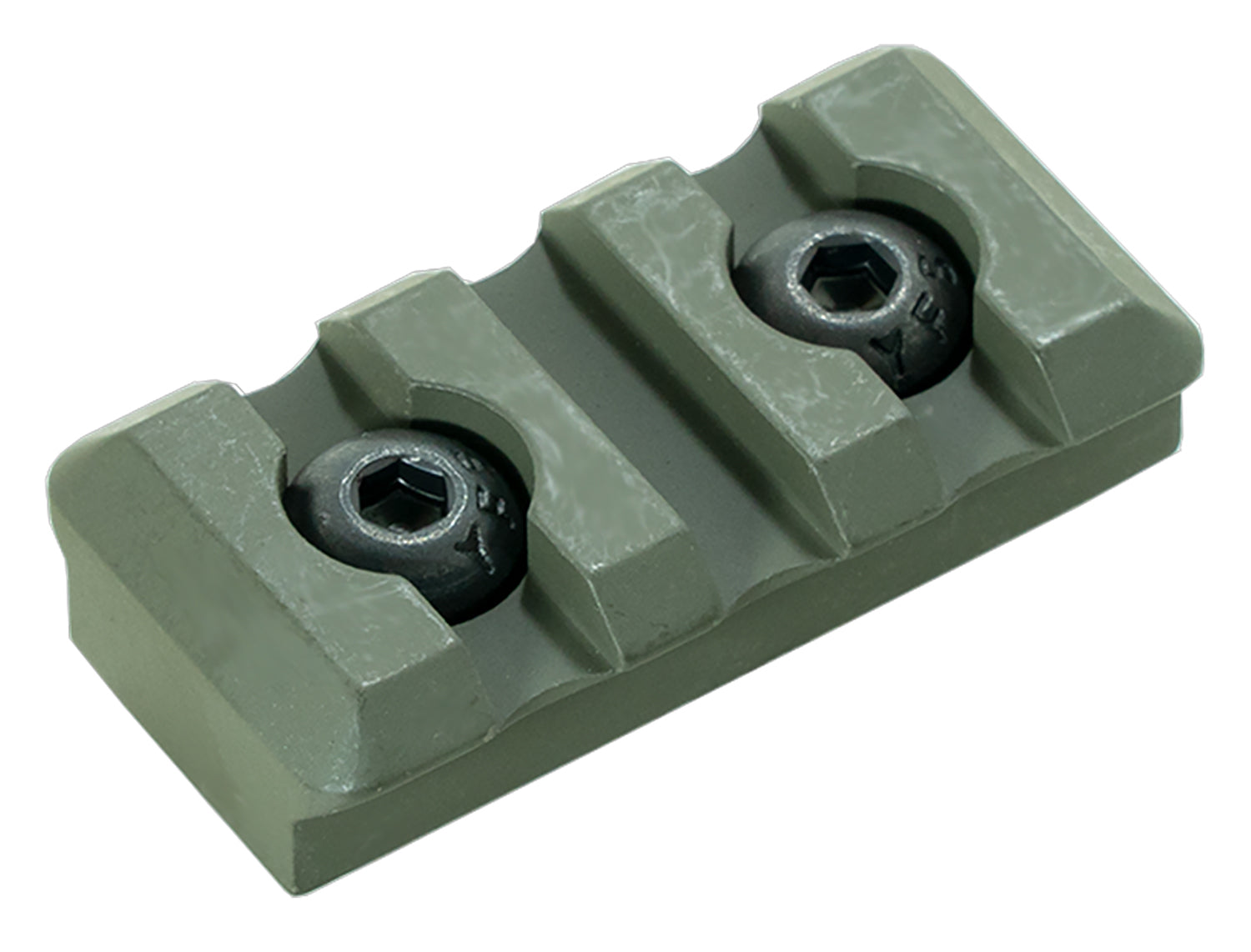 Timber Creek Outdoors AR-Platform M-LOK 3 Slot Picatinny Rail OD Green Aluminum