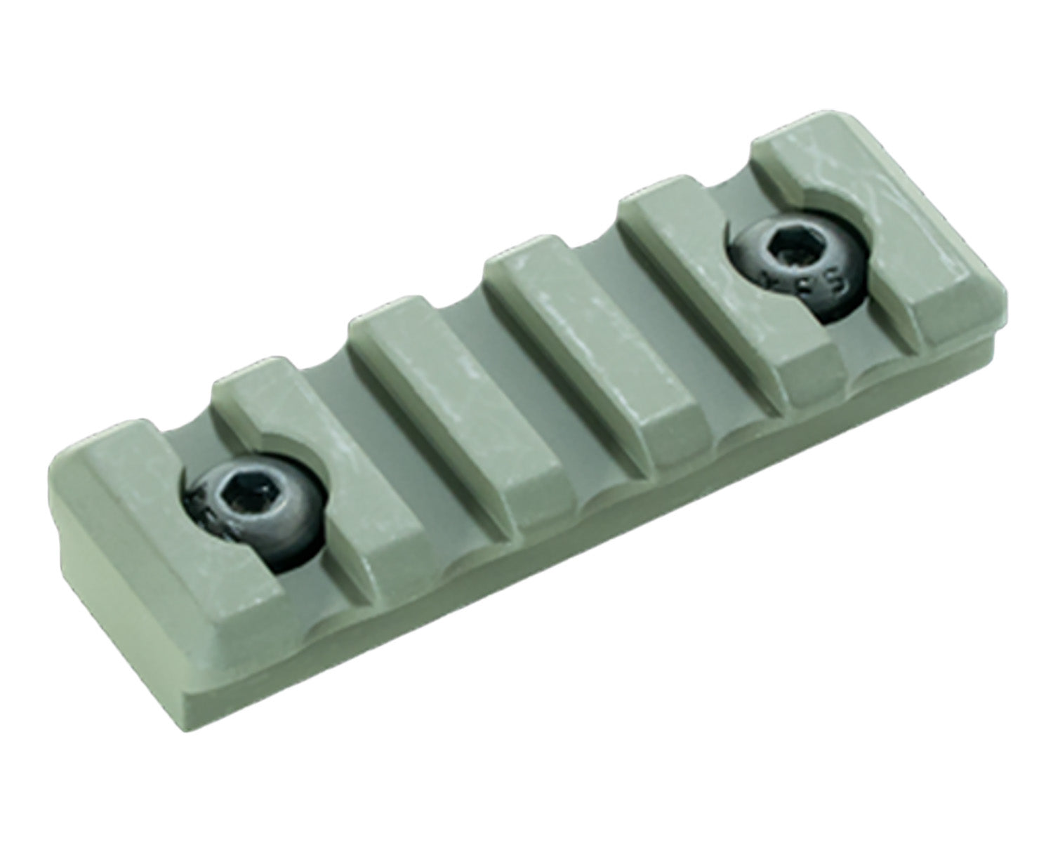 Timber Creek Outdoors AR-Platform M-LOK 3 Slot Picatinny Rail OD Green Aluminum