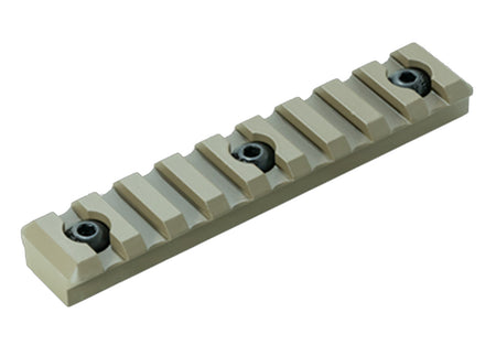 Timber Creek Outdoors AR-Platform M-LOK 9 Slot Picatinny Rail Flat Dark Earth Aluminum