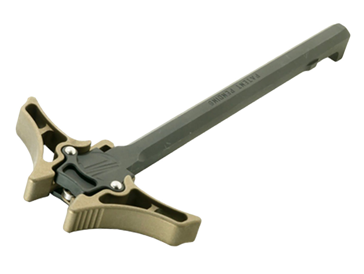 Timber Creek Outdoors AR-10 Enforcer Ambidextrous Charging Handle Burnt Bronze Aluminum