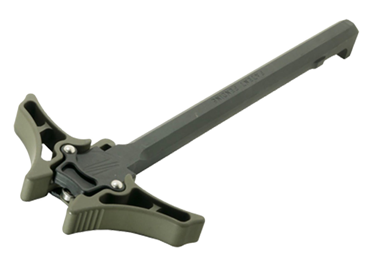 Timber Creek Outdoors AR-10 Enforcer Ambidextrous Charging Handle OD Green Aluminum