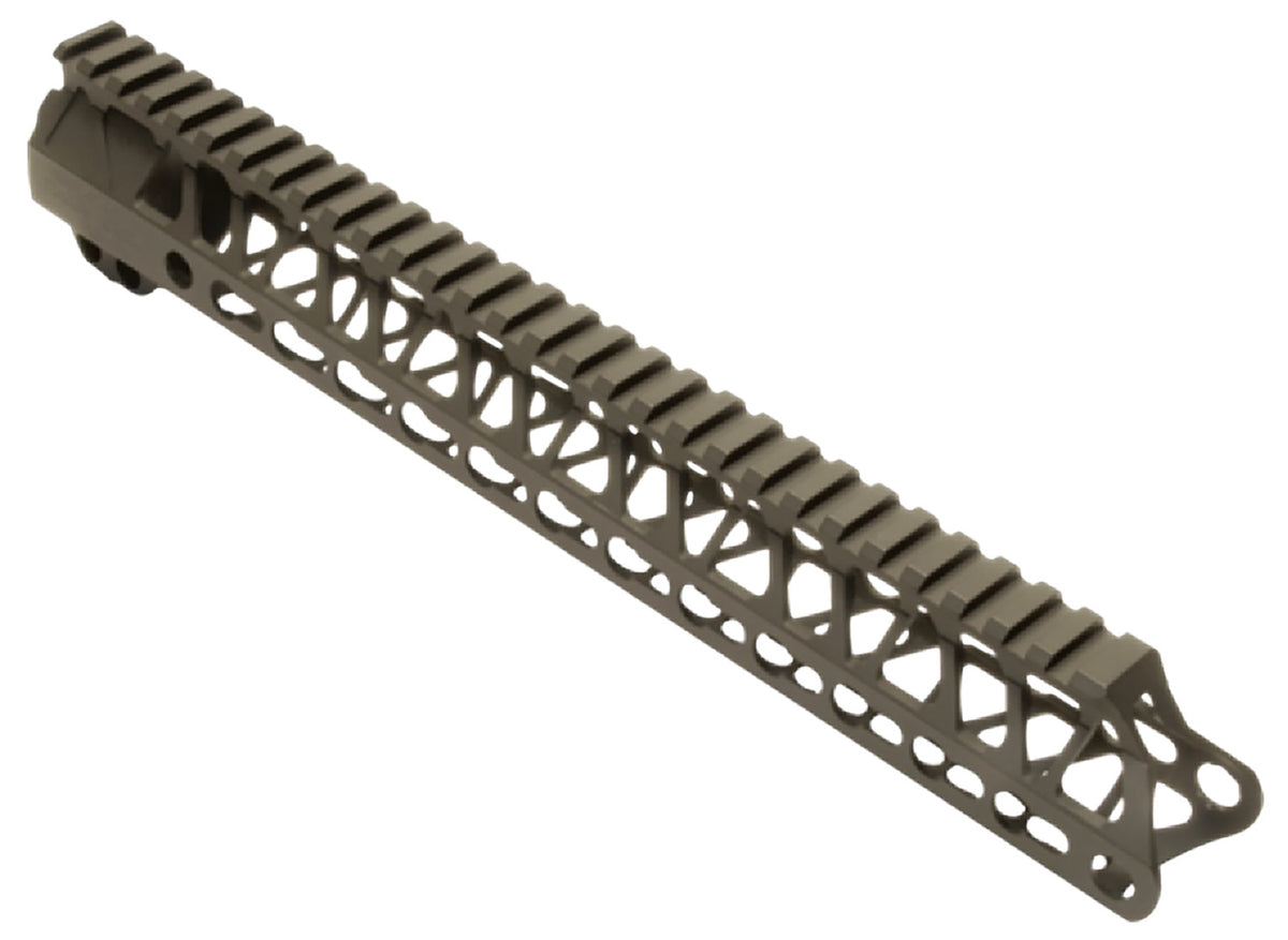 Timber Creek Outdoors ME13HGOD 13" Enforcer Aluminum AR-15 Handguard Olive Drab