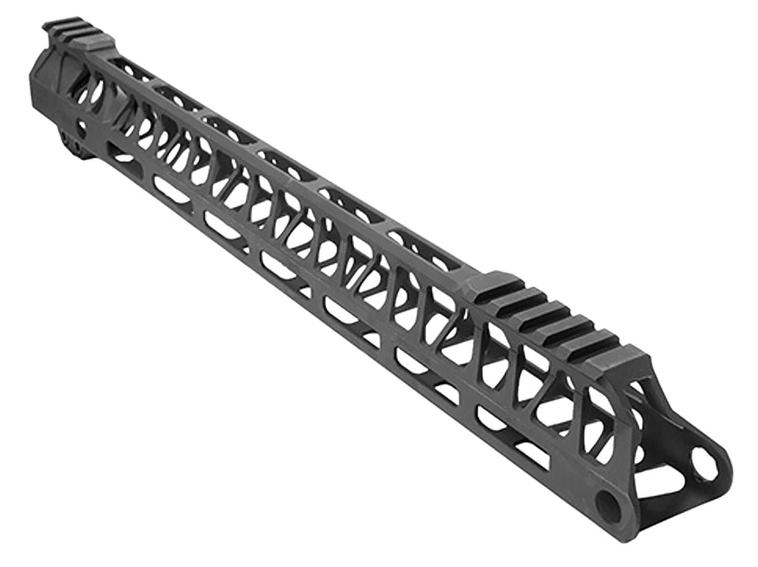 Timber Creek Outdoors ULE15HGBL 15" Ultralight Enforcer M-LOK Handguard AR-15 Black